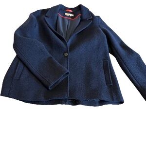 Boden navy blue wool jacket US sz 12